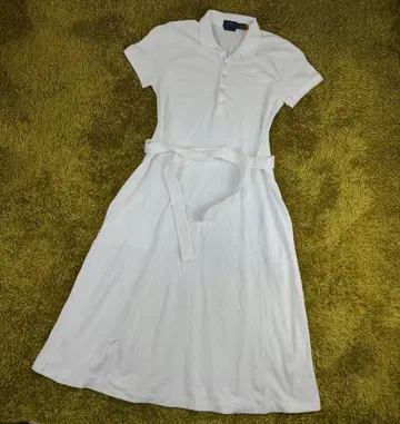 [ 현행 새상품급 ] 폴로 랄프로렌 피케 셔츠 벨트 원피스 SP