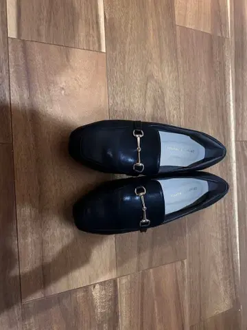 oriental traffic 40 로퍼 금장 장식 블랙