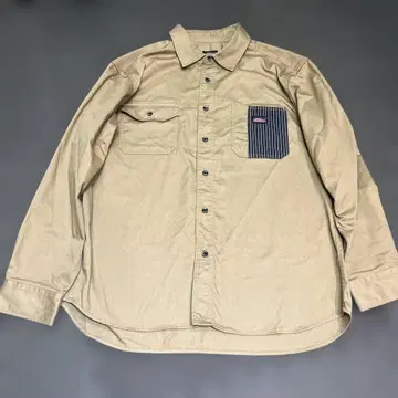 디키즈 가슴 포켓 트윌 워크 셔츠 남성용 4L 빅 사이즈