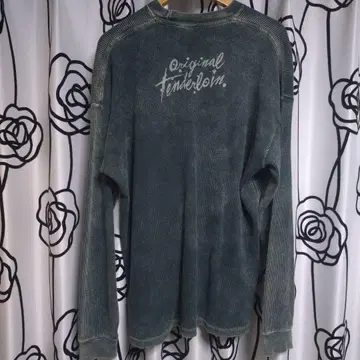 TENDERLOIN 긴팔 T셔츠 롱T 서멀 그린 XL