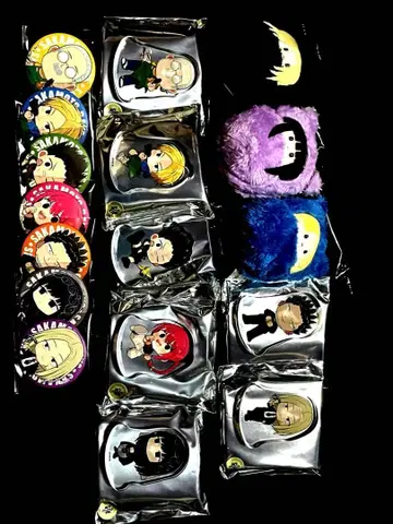 SAKAMOTO DAYS 흔들흔들 아크릴 블록 타피인형 캔뱃지 세트