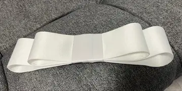 리본 모자 꽁지 화이트 웨딩