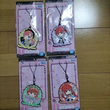 5등분의 신부 러버 참 4개 세트