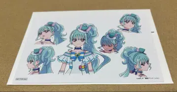 원프리 설정 자료집 엽서 큐어 릴리안