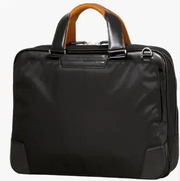 샘소나이트 비즈니스 백 블랙/오렌지 나일론/가죽