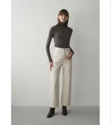 CLANE 세컨드 데님 팬츠 아이보리