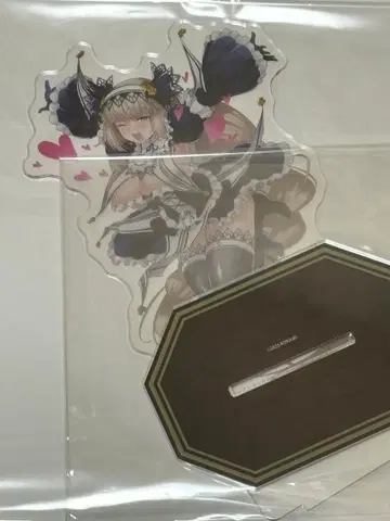 코나미 프리미엄 복권 세피아 아크릴 스탠드 A상