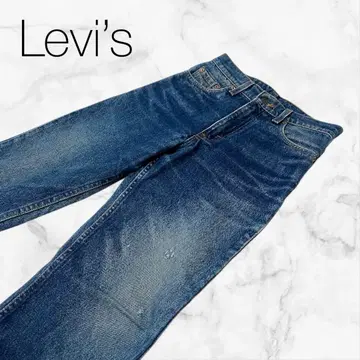 [ 리바이스 ] 하의 바지 팬츠 인디고 블루 데님 청바지 스트레이트