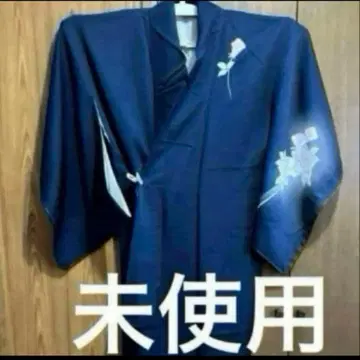 미사용 이중 기모노 츠케사게 순수 실크 손바느질 교육용 실 포함