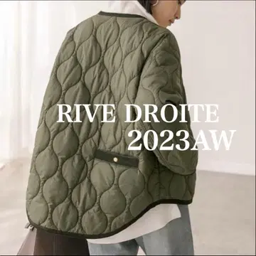 [ 새상품급 ] RIVE DROITE 리브 드와 퀼팅 미들 코트