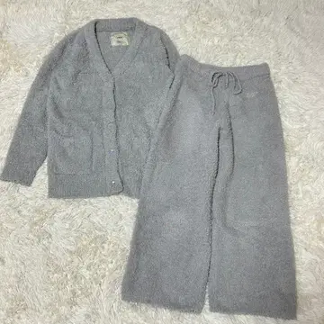 젤라또피케 셋업 가디건 팬츠 그레이 룸웨어