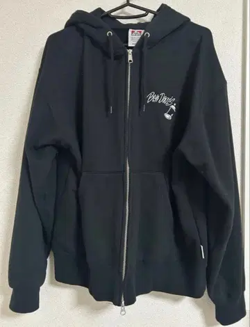 벤 데이비스 블랙 집업 후드티 M