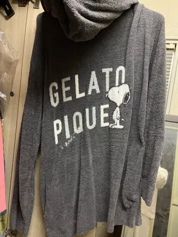 택 포함 새상품! 젤라피케 스누피 후드티 젤라또피케