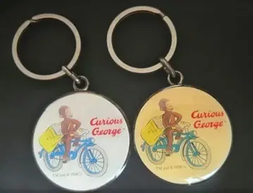 레트로 오자루의 조지 몽키 키링