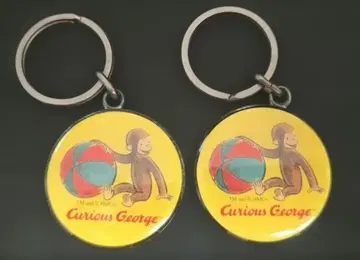 레트로 오자루의 조지 몽키 키링
