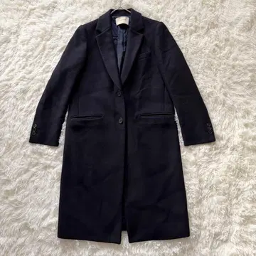 유나이티드 애로우즈 빅 테일러드 코트 블랙 M 사이즈 36