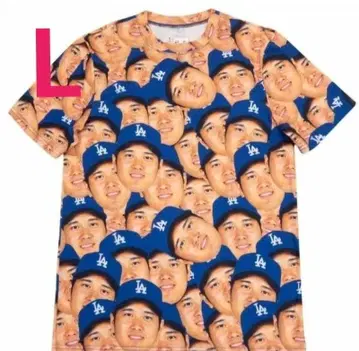 [ 새상품 미개봉 ] 오타니 쇼헤이 T셔츠 얼굴 L사이즈