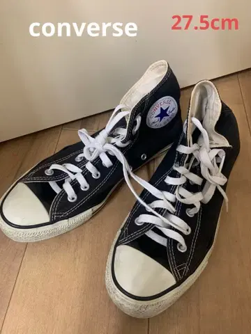 CONVERSE ALL STAR 블랙 스니커즈 US 9 27.5cm