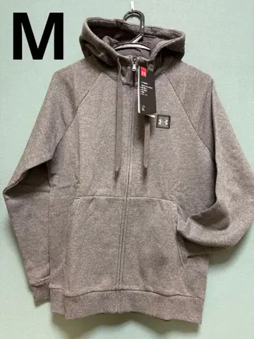 [ UNDER ARMOUR ] 새상품 집업 후드티 그레이 M