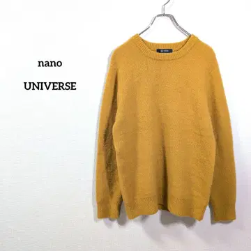 나노 유니버스 니트 스웨터 머스타드 포근한 가을/겨울 M