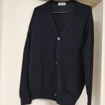 JOHN SMEDLEY 네이비 가디건 L