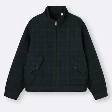 GU 코지 멜톤 스탠드 집업 자켓 [새상품급]