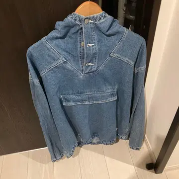 엑스라지 XLARGE 데님 풀오버 후드티 M 사이즈