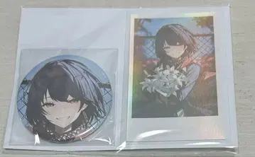 니지산지 마시로 코우 생일 2025 캔뱃지, 폴라로이드풍 카드