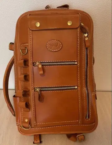 HERZ 2way 스퀘어 백팩 가죽 백팩 백팩 r-66