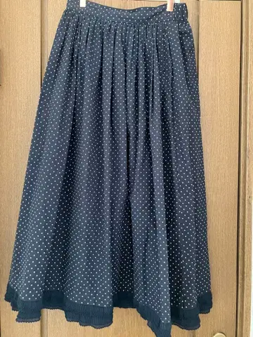 사만사 모스모스 유베시 콜라보 밑단 프릴 개더 스커트