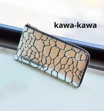 새상품 kawa-kawa 카와카와 decometal L자 장지갑