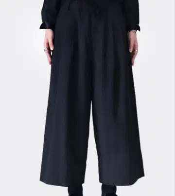 블랙 이지 와이드 팬츠 블랙 블랙 모드 sullen noill