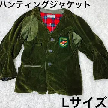 독일 코듀로이 헌팅 재킷 엘보 패치 사격 사냥용