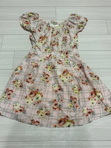 LIZLISA 리즈메로 꽃무늬 원피스 여성용 마이멜로디 산리오 공주