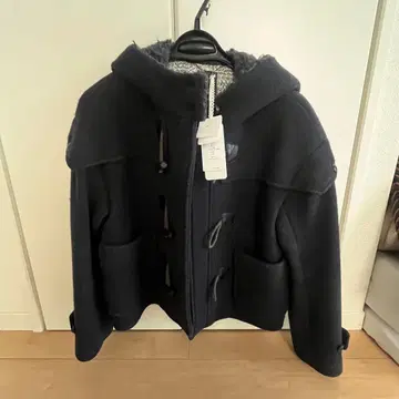 미나 페르호넨 더플 코트 38 네이비