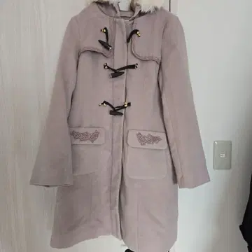 엑시즈팜 롱 코트 더플 코트