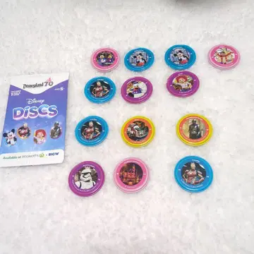 Disney 70주년 기념 디스크 세트 15개