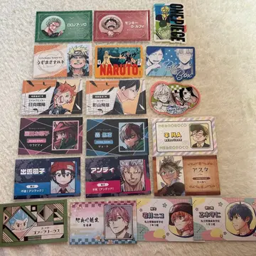 주간 소년 점프 점프 페스타 점페스 명함 스티커