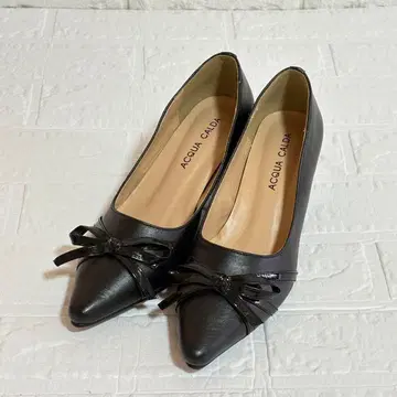 ACQUA CALDA 스틸레토 블랙 23.5cm 펌프스