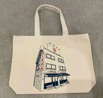 미사용 새상품 HENRY'S PIZZA 1주년 기념 토트백