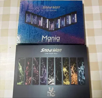 SnowMan 라이브 DVD 2점 묶음 판매