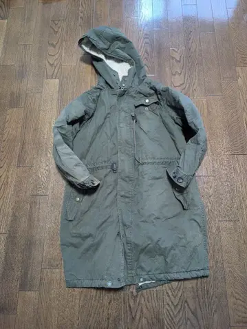 올리브 그린 모즈 코트