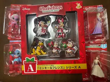 디즈니 크리스마스 오너먼트 2025 A상 스티치와 안나&엘사
