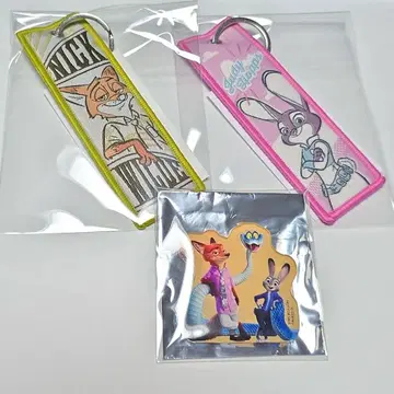 주토피아 플라이트 택 아크릴 마그넷