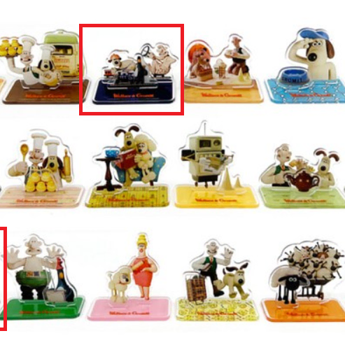 월레스와 그로밋 아크릴 스탠드 판매합니다.