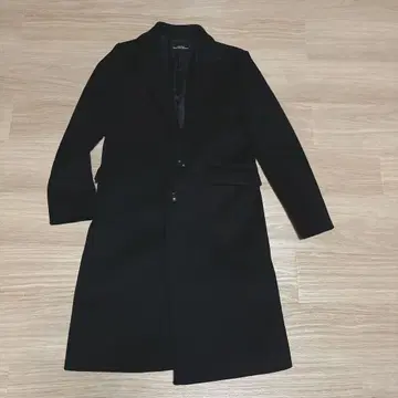 그린 레이블 릴랙싱 체스터 코트 여성용 블랙 L