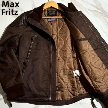 새상품급 맥스프리츠 가죽 패치 블루종 MFB1517 [ 183 ]