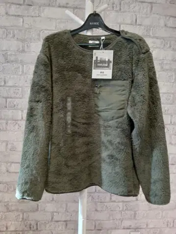 새상품 유니클로 Engineered Garments 퍼 플리스 카키