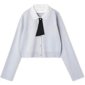 미사용 새상품 디태처블 총침 가디건 셀포드 sax CELFORD