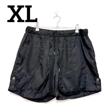 여성용 블랙 숏팬츠 [ XL ] 허리밴딩 빅 사이즈 홈웨어